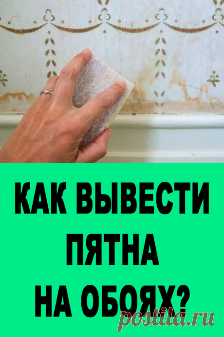 Теперь знаю, как удалить практически любые пятна с обоев. Спасибо за такие бесценные советы…. — Женские Советы