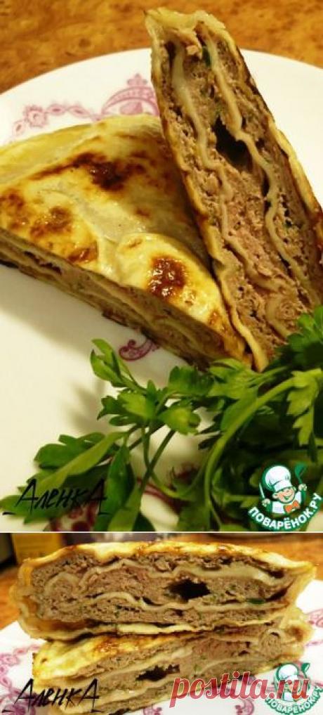 Китайские лепешки с мясом - кулинарный рецепт