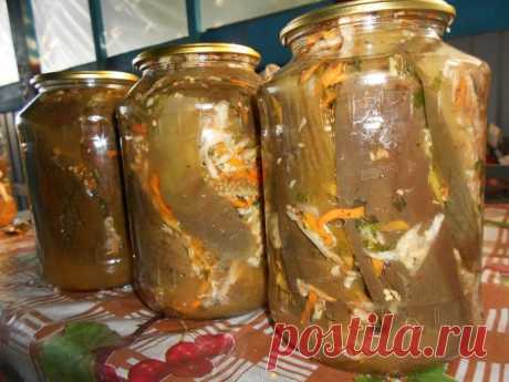 НАЧИНЕННЫЙ БАКЛАЖАН ОВОЩАМИ НА ЗИМУ.