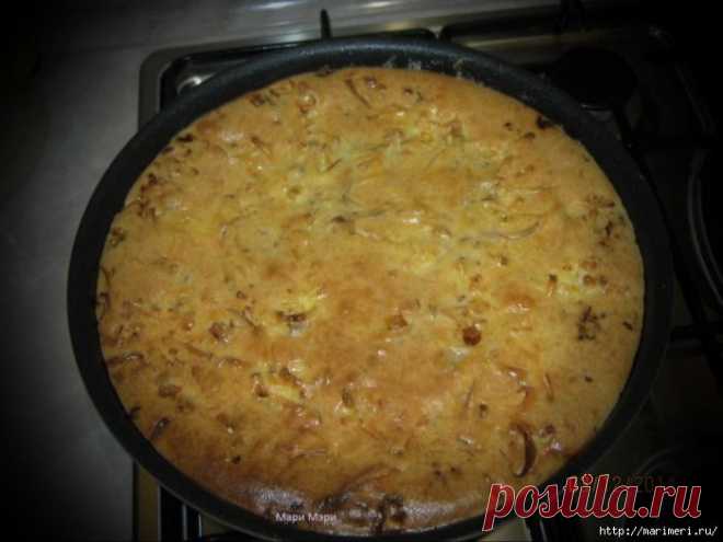 Потрясающе вкусный рыбный пирог.
