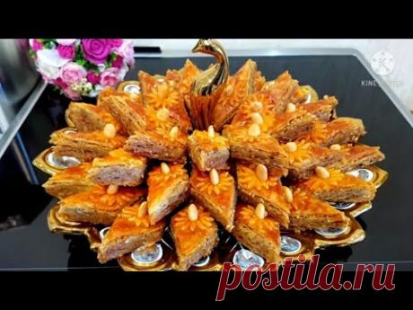 😍ВЫ ПРОСИЛИ ЭТОТ РЕЦЕПТ! ЗНАМЕНИТАЯ, КОРОЛЕВСКАЯ,АЗЕРБАЙДЖАНСКАЯ ПАХЛАВА!ЭТО ШЕДЕВР! ВСЕ В ВОСТОРГЕ!