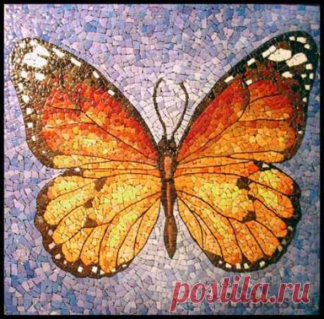 Панно из яичной скорлупы. Фотогалерея работ :: Детские поделки