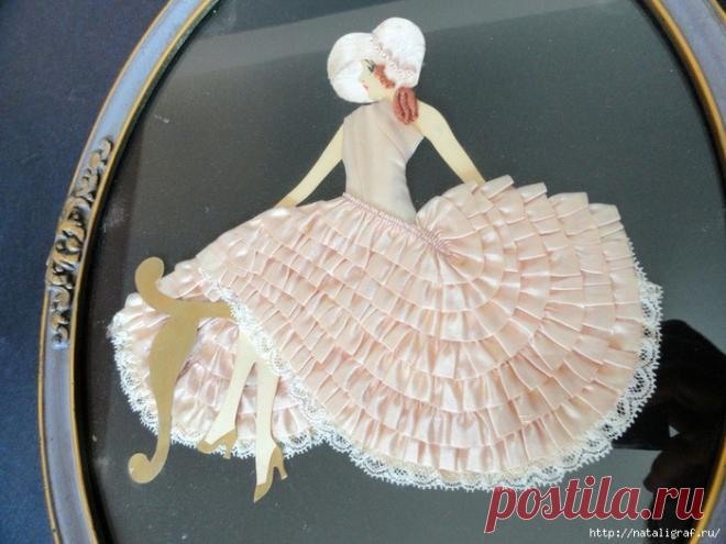 Барышни в лоскутной технике — хороши в любой обстановке! — Делаем руками