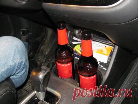 Могут ли наказать за распитие пассажиром слабоалкогольных напитков в машине?