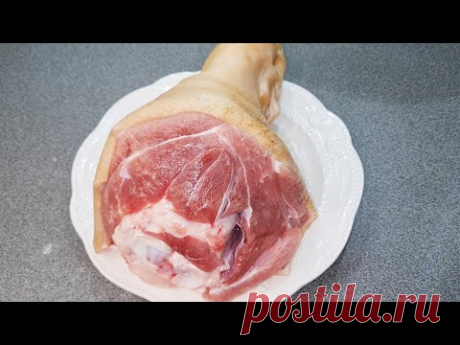 Полезно, дёшево, вкуснее магазинной колбасы! Самый простой рецепт из рульки