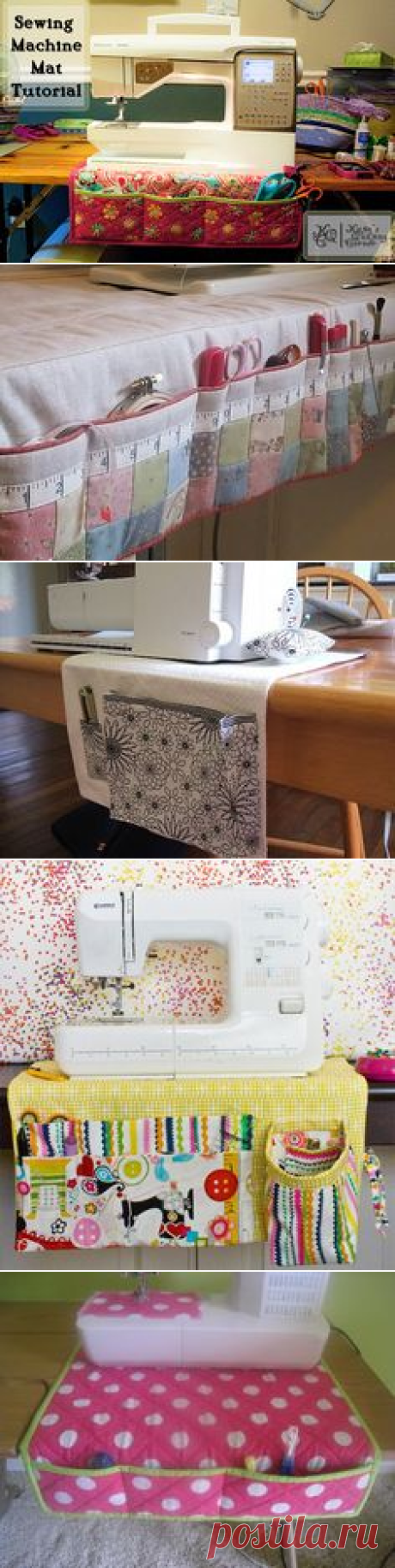 Love this~ I have am old one I made years ago for my machine... but this one is sooo cute! | SEWING MACHINE COVERS