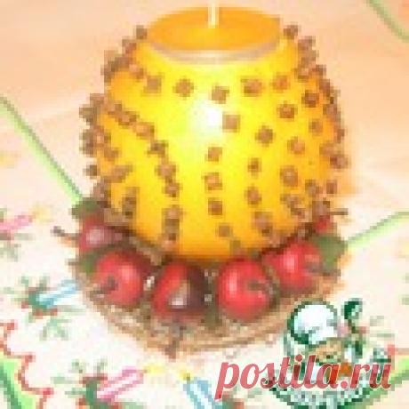 "Апельсиновая свеча" - кулинарный рецепт
