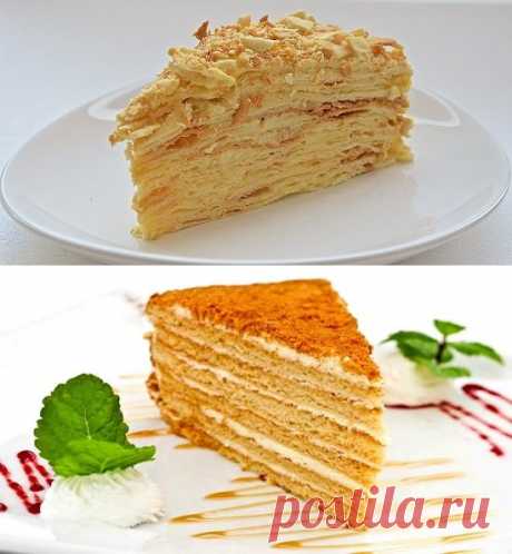 «Прага», «Наполеон» и «Медовик»: три самых вкусных торта