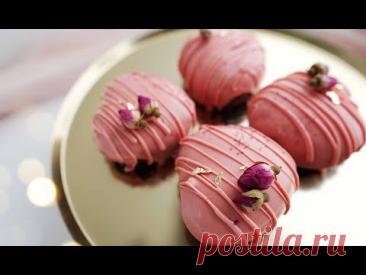 Шоколадное пирожное "КАРТОШКА" с вишневым конфи и карамелью | Кейкпопс | Мини-эскимо