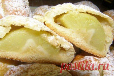 Домашнее печенье «Румяные щечки» с яблоком