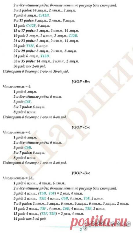 Пальто спицами с планками из кос. Описание, схемы вязания