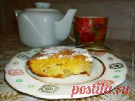 Нежный пирог с ананасами