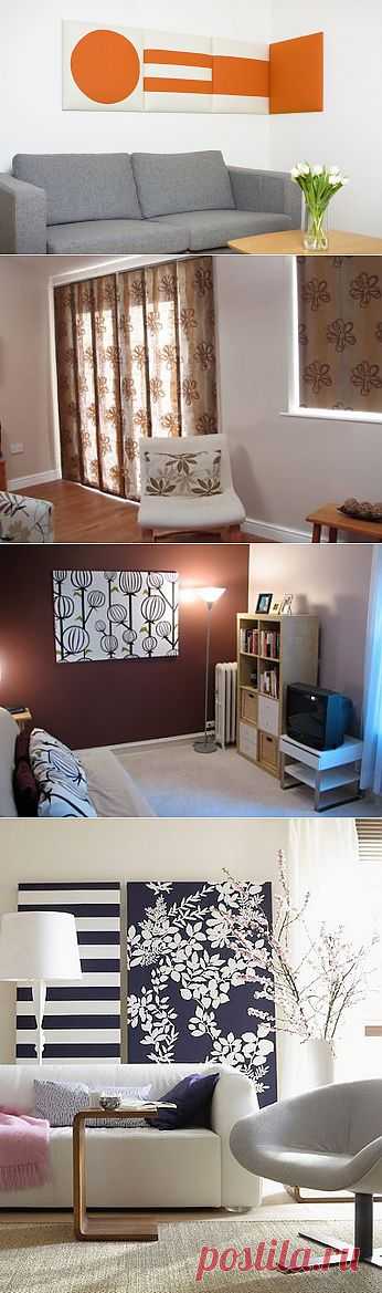 Тканевые панно и панели &#8212; декор для стен | Идеи для вашего дома