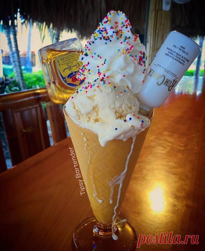 All Grown Up Sundae - TipsyBartender.com You know you want to try one of our All Grown Up Sundaes! Our All Grown Up Sundae is made with Milk, Rumchata, Caramel Vodka, Dulce De Leche, Simple Syrup, Ice, Ice Cream, Crown Royal, Whipped Cream, and Sprinkles! Top with One Scoop of Ice Cream Mini Bottle Crown Royal Mini Bottle Rumchata Garnish: Whipped ...