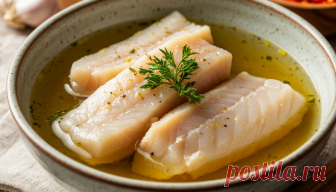Зачем замачивать рыбу перед жаркой в этом рассоле? С