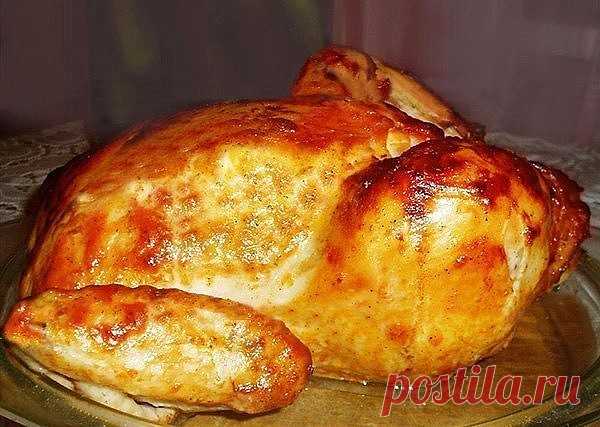Новогодняя курочка в медово-горчичном маринаде