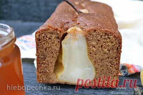 Имбирный кекс с грушами и сиропом - Хлебопечка.ру