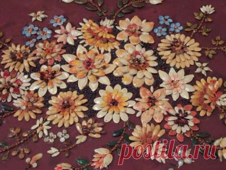 Поделки из семечек