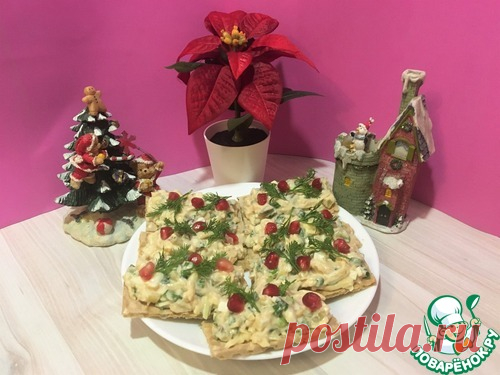 Закуска с печенью трески – кулинарный рецепт