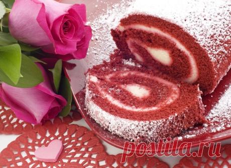 Ягодный рулет - tochka.net