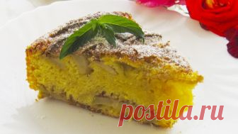 Шарлотка - Тает во рту! Самый вкусный рецепт шарлотки с яблоками! — Кулинарная книга - рецепты с фото