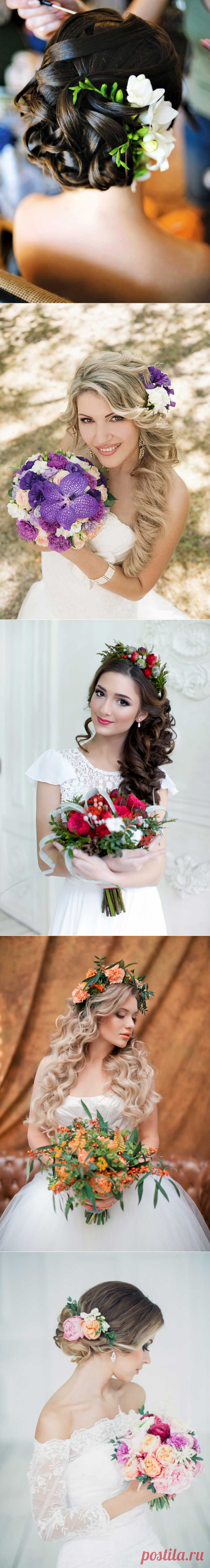 Цветы в свадебной прическе невесты – это великолепный выбор для тех, кто хотел бы подчеркнуть свою женственность, нежность и индивидуальность.