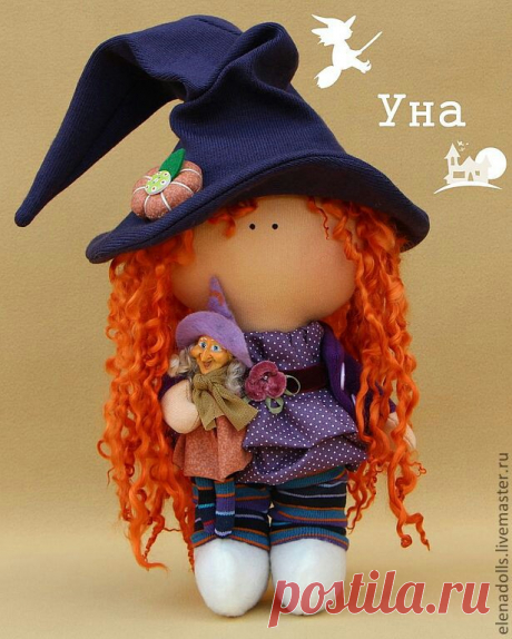 Маленькая кукла+выкройка