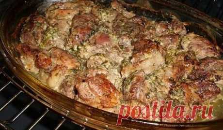 Ароматное мясо по-грузински. Нежнее мяса вы не пробовали! Это ни чем не хуже шашлыка на природе — мясо в духовке...