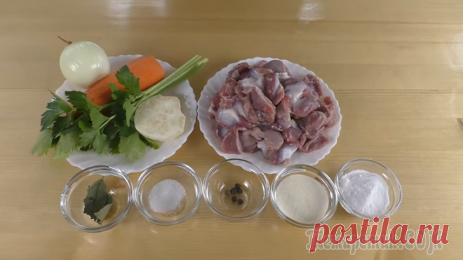 Бюджетно! Засыпаем куриные желудочки содой и получаем праздничную закуску за 100 рублей