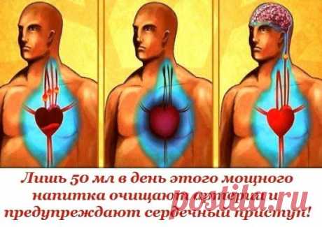 Лишь 50 мл в день этого мощного напитка очищают артерии и предупреждают сердечный приступ!
Со временем сосуды в организме человека теряют свою гибкость и эластичность, а на их стенках образуются атеросклеротические бляшки. Частые головные боли, повышенное давление, инфаркт и даже инсульт могут стать следствием такой загрязненности сосудов.
Существует множество народных рецептов для очистки сосудов, но сегодняшний метод  — пожалуй, самый эффективный. Хорошо, что природа дае...