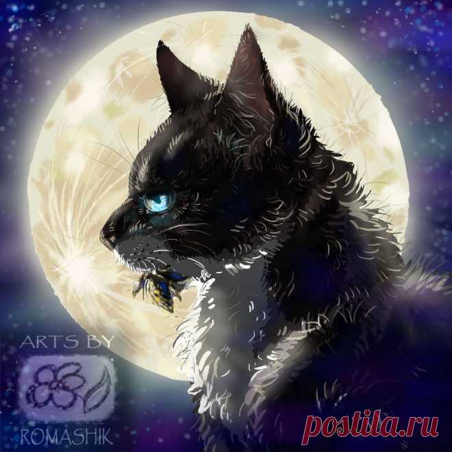 Hawkfrost . Warriors by Romashik-arts on DeviantArt
