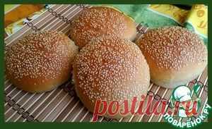 Булочки для гамбургеров - кулинарный рецепт