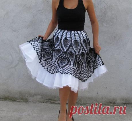 Вязание + ткань = красивая идея | Умелые ручки