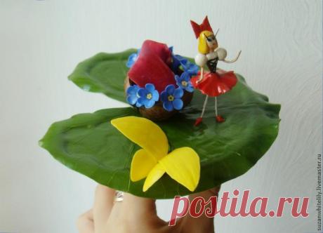 Лепка цветочной феи из полимерной глины - Ярмарка Мастеров - ручная работа, handmade