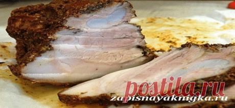 Мясные прослойки с салом в луковой шелухе - получится, за уши не оттащишь