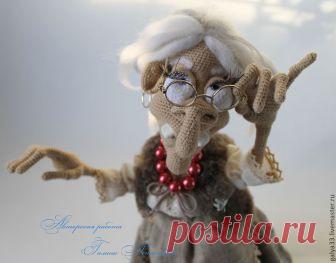 Баба Яга – купить в интернет-магазине на Ярмарке Мастеров с доставкой Баба Яга - купить или заказать в интернет-магазине на Ярмарке Мастеров | Одиноко Бабке Ёжке.  Рядом с ней – сова да…