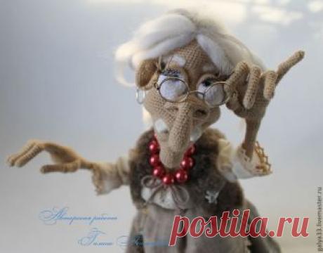 Баба Яга – купить в интернет-магазине на Ярмарке Мастеров с доставкой Баба Яга - купить или заказать в интернет-магазине на Ярмарке Мастеров | Одиноко Бабке Ёжке.  Рядом с ней – сова да&hellip;