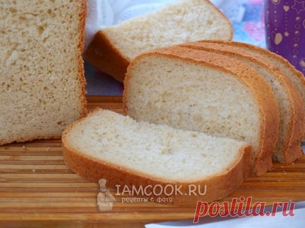 Белый хлеб в хлебопечке — рецепт с фото