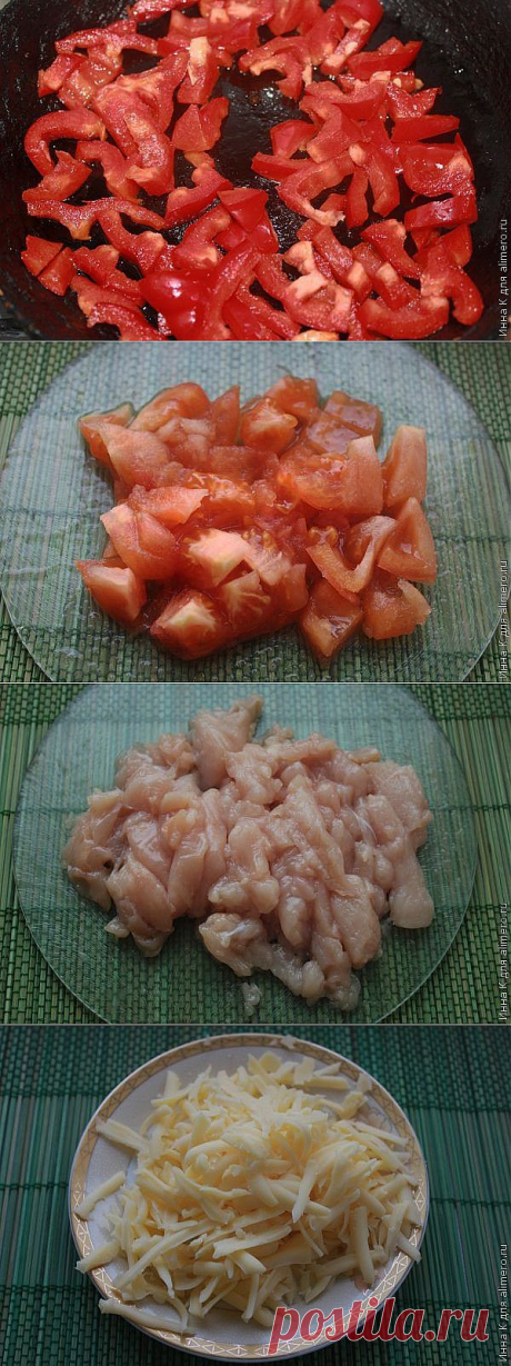 Бурритос с курицей / Рецепты с фото