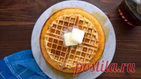 Maple Waffle Cake