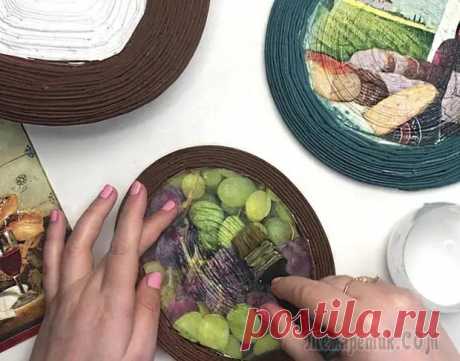DIY Панно своими руками | Панно из старых газет | Идея из газетных трубочек - Самоделкино - 6 февраля - 43408582793 - Медиаплатформа МирТесен