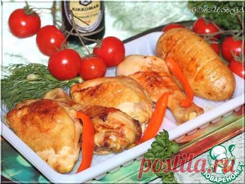 Курица гриль, маринованная в пиве - кулинарный рецепт