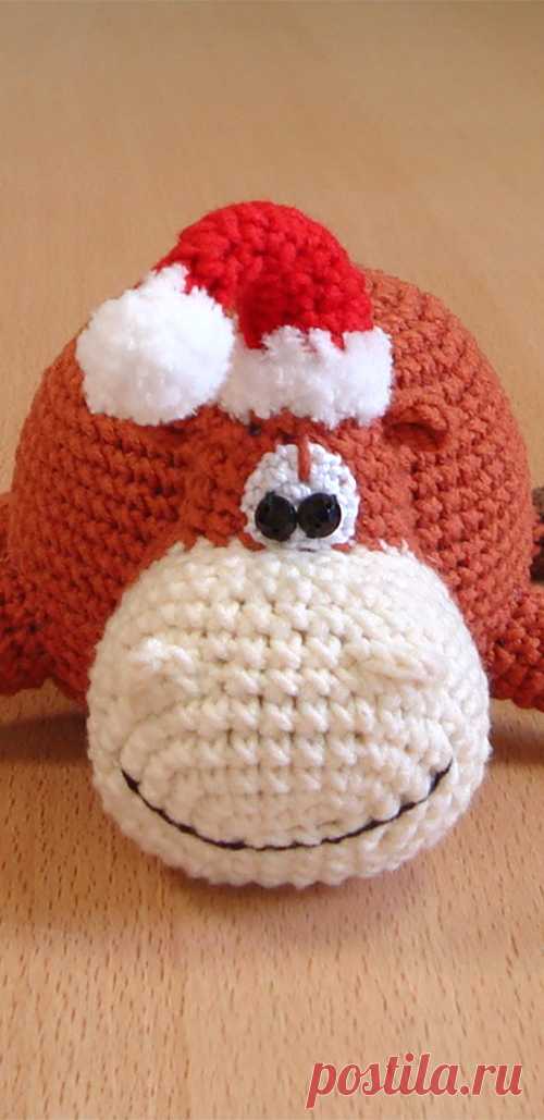PDF Бычок крючком. FREE crochet pattern; Аmigurumi animal patterns. Амигуруми схемы и описания на русском. Вязаные игрушки и поделки своими руками #amimore - корова, коровка, телёнок, бык, маленький бычок.