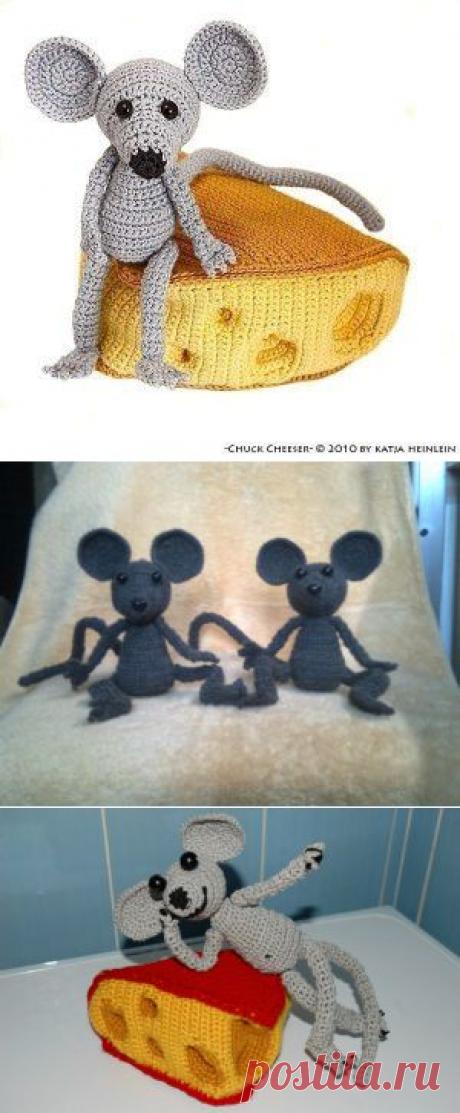 Мышонок с сыром (перевод Konareyka) / Вязаные игрушки. Мастер-классы, схемы, описание. / PassionForum - мастер-классы по рукоделию