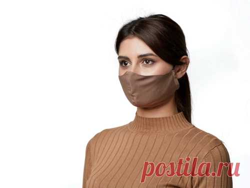 Защитная маска VID с регулятором размера, многоразовая, комплект 2 шт.