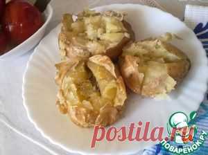 Картошка в мундире в микроволновке - кулинарный рецепт