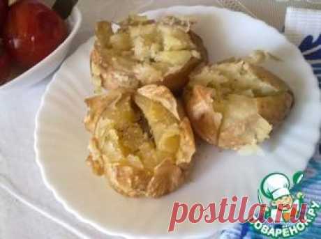 Картошка в мундире в микроволновке - кулинарный рецепт