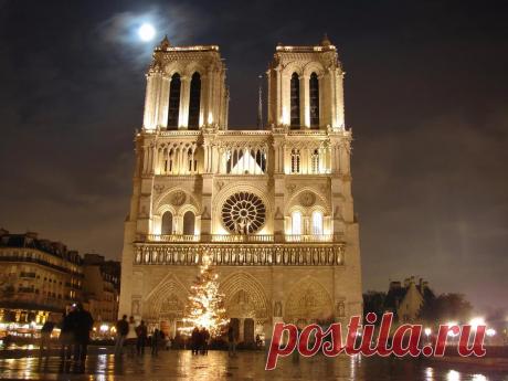 Собор Парижской Богоматери. Париж, Франция.