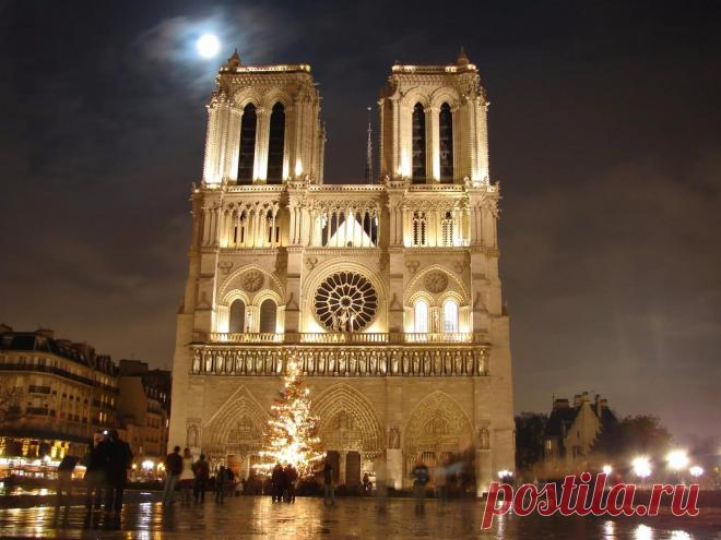 Собор Парижской Богоматери. Париж, Франция.