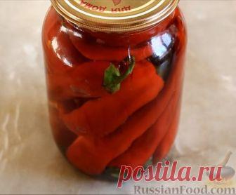 Рецепт: Маринованный острый перец (на зиму) на RussianFood.com